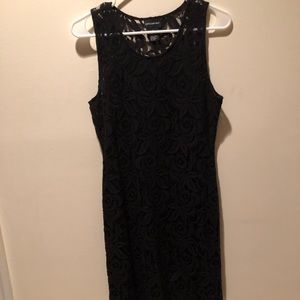Central Park West  black lace cocktail dress